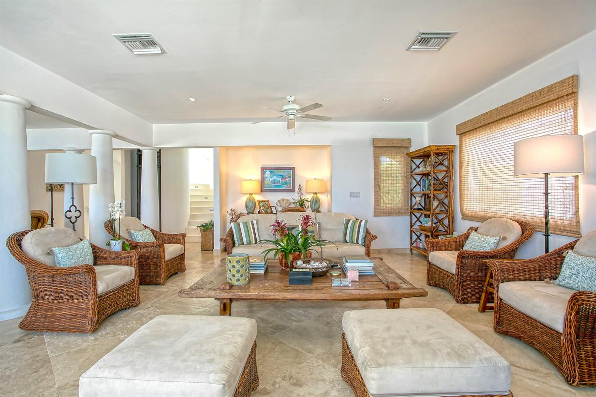Villa Rental St Martin - Large living room